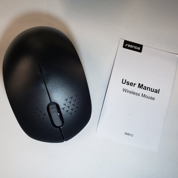 Seenda Wireless Mouse 2.4G Noiseless Mouse with USB Receiver. Black. for pc, mac - Picture 4 of 8